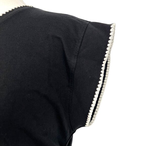 Madewell Side Cinch Muscle Tee Black Size Medium NWT - Picture 4 of 10